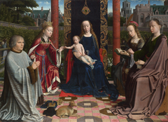 The Virgin and Child with Saints and Donor by Gerard David