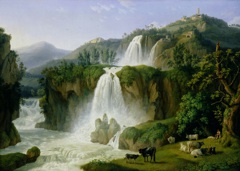 The Waterfalls at Tivoli by Jacob Philipp Hackert