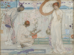 The White Symphony: Three Girls by James Abbott McNeill Whistler