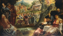 The Worship of the Golden Calf by Tintoretto