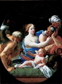 Time Discovering the Love of Venus and Mars by Simon Vouet