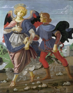 Tobias and the Angel by Andrea del Verrocchio