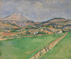 Toward Mont Sainte-Victoire (Vers la Montagne Sainte-Victoire) by Paul Cézanne