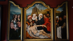 Triptych: Descent from the Cross by Master of the Holy Blood