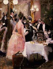 After the Opera Ball by Akseli Gallen-Kallela