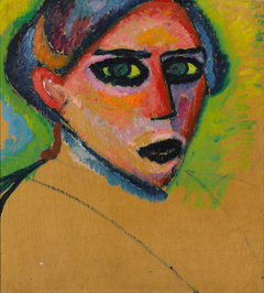 Woman's face by Alexej von Jawlensky