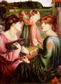 The Bower Meadow by Dante Gabriel Rossetti