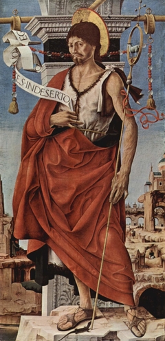 Saint John the Baptist by Francesco del Cossa