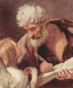 Saint Matthew the Evangelist and an Angel by Guido Reni