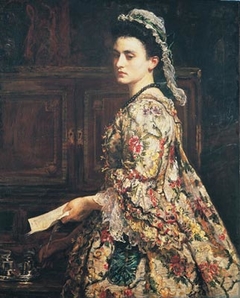 Vanessa by John Everett Millais