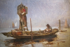 Venetian Shrine, Sketch by Frank Duveneck