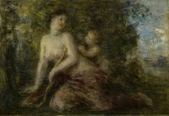 Venus and Cupid by Henri Fantin-Latour