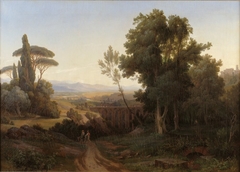 View from the Cività Castellana by Gustaf Wilhelm Palm