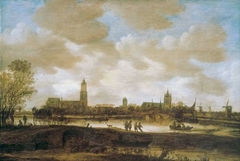 View of Delft from the North by Jan van Goyen