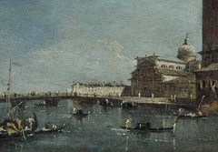 View of the S. Pietro di Castello, Venice by Francesco Guardi