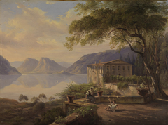 Villa Serbelloni am Comersee by Karl Ludwig Frommel