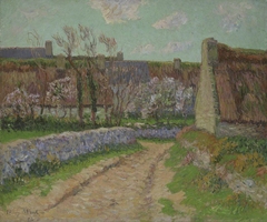 Village in Clohars by Henry Moret