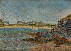 Vue de Port, Saint Briac by Paul Signac