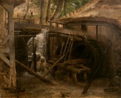 Water mill in Prądnik by Aleksander Kotsis