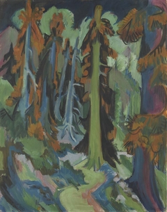 Wettertannen by Ernst Ludwig Kirchner