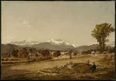 White Mountains from North Conway, New Hampshire by David Johnson