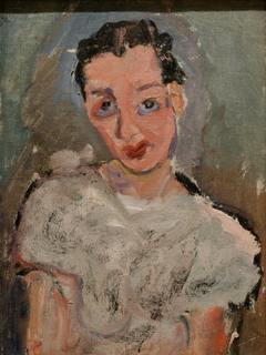 Young Woman in a White Blouse by Chaim Soutine